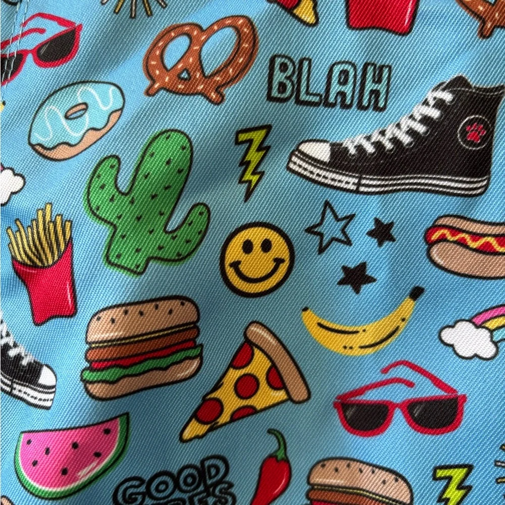 Blue Dog Clothing with Playful Design - Picture 5 of 10
